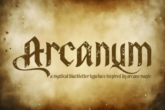 Arcanum: The Typeface That Whispers of Ancient Power