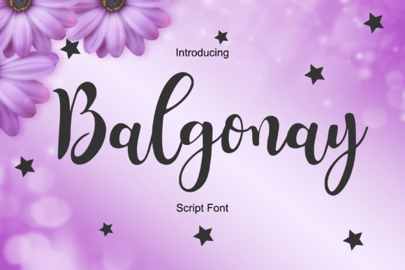 Balgonay: The Handwritten Font That Feels Like a Conversation