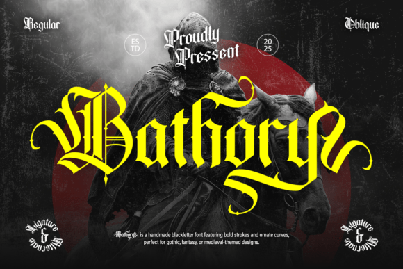 Bathory: Unleashing Dark Gothic Power in Your Designs