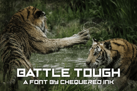 Battle Tough: The Font with a Hand-Crafted, Rugged Edge