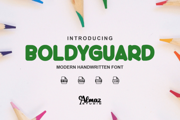 Boldyguard: A Playful Typeface for Creative Projects