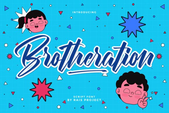 Brotheration: The Calligraphy Font with a Modern Twist