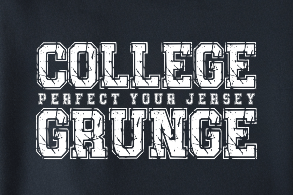 College Grunge: A Typeface for Bold, High-Energy Branding