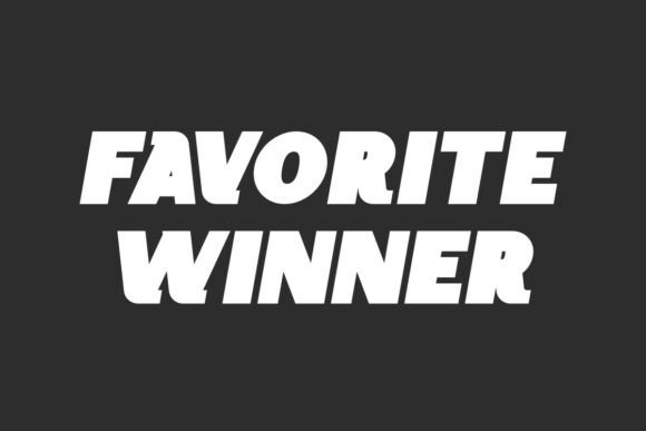 Favorite Winner: The Typeface That Brings the Trophy Home