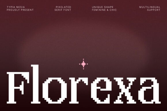 Florexa: Where Digital Precision Meets Luxury Serif Charm