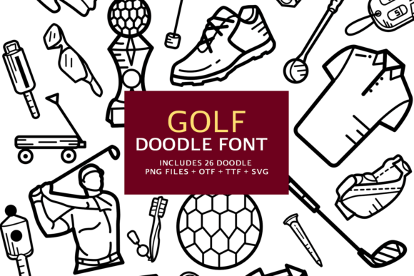 Golf Doodle: A Playful Font for Your Creative Projects