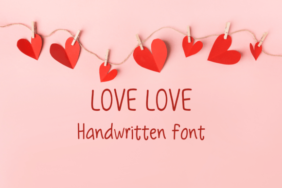 Love Love Font: Adding Handwritten Charm to Your Designs