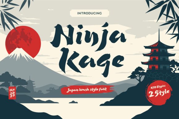 Ninja Kage: When a Font Feels Like Real Handwriting