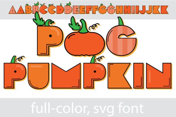Pog Pumpkin: A Bold Font for Game-Inspired Branding