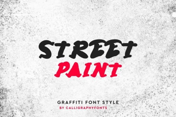 Street Paint Font: Capturing the Raw Energy of the Urban Canvas