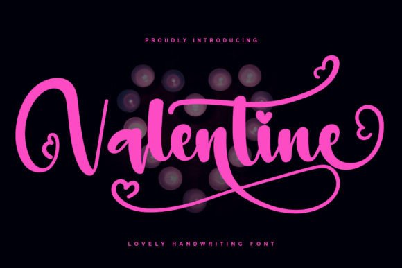 Valentine: The Bold Typeface for Impactful Design