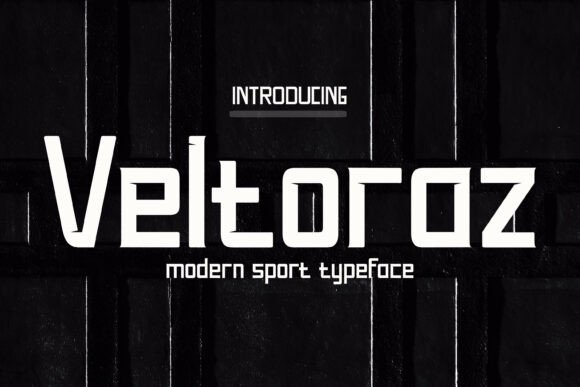 Veltoraz: The High-Speed Typeface for Modern Branding